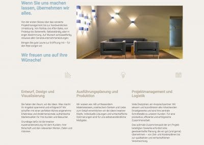 Koerling Interior Website | Leistungen